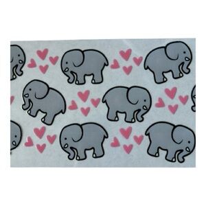 Elephants Cup Decal 228